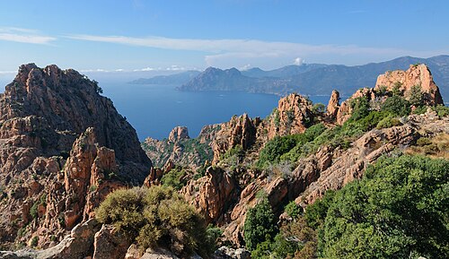 Calanques de Piana : le sentier du Château Fort